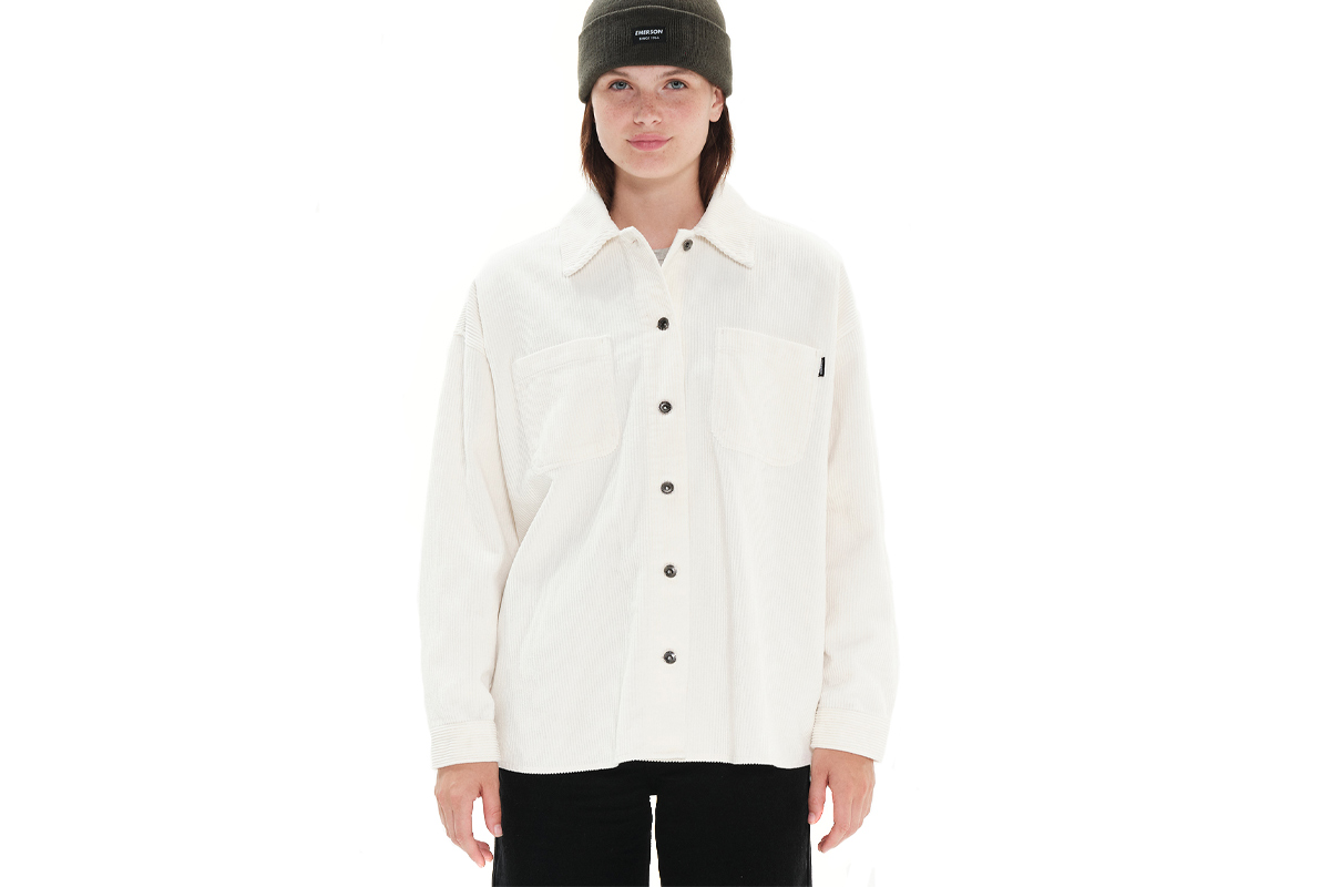 Emerson Πουκάμισο Μακρυμάνικο Γυναικείο (222.EW60.17 WHITE) Λευκό